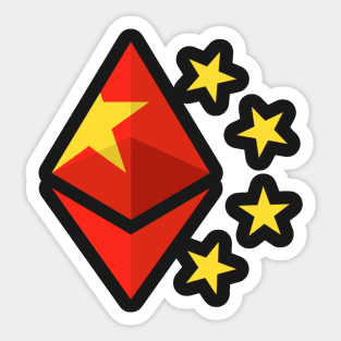 Ethereum (ETH) China Sticker